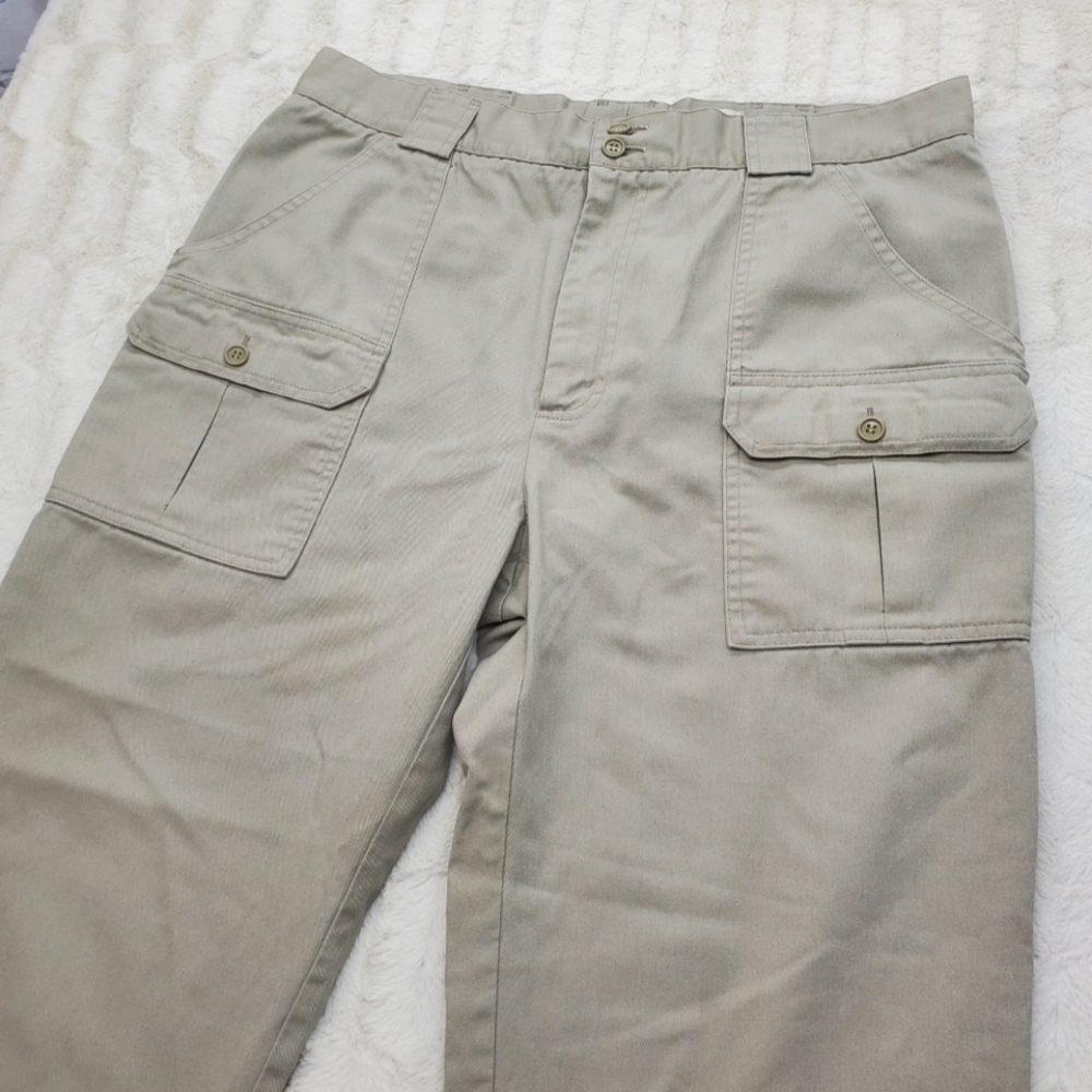 Men's Cargo Pants in Light Khaki - Durable Everyday Utility